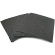 12 Sheet Sandpaper Abrasive Emery Sanding Paper Grit 50