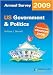 US Government and Politics Annual Survey 2009