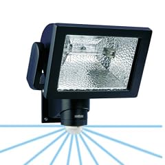 Steinel HS 500 DUO HalogenSensorLeuchte f�r Hausfronten und Zufahrten schwarz