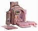 Picnic Gift Mini Me Deluxe Insulated Baby Back Pack W/blanket in Pink - Picnic Gift 8010-PK