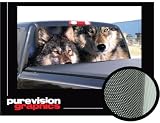 WOLVES 22 x 65 - Rear Window Graphic- back vinyl truck decal suv