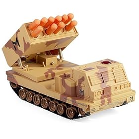 Desert Camouflage Mega Missile Launcher RC Tank