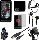 Accessory Bundle MOTMB810 (7in1) for Motorola Droid X Verizon Wireless - Cu ....