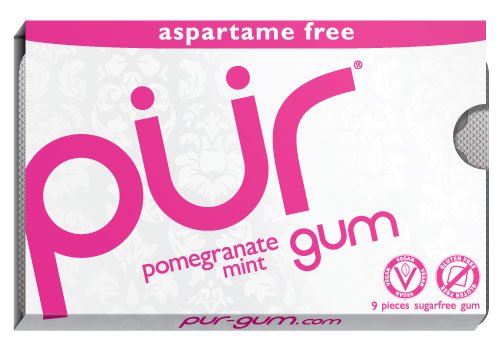 Pur Gum Pomegranate Mint Gum 9 gum