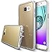 Ringke Mirror Compatible with Galaxy A5 2016 Case Bright Reflection Radiant Luxury Mirror Bumper (Shock Absorption Technology (Attached Dust Cap) for Galaxy A5 2016 - Royal Gold