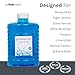 Mouthwash Refill of 6 Bottles & 720 Cups - Alcohol-free - Six 1.5 Liter Mouthwash Bottles and a Box of 720 Cups.