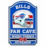 NFL Buffalo Bills 11-by-17 Wood Sign Fan Cave