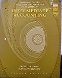 Working papers volume II: chapters 14-26 to accompany intermediate accounting eighth edition