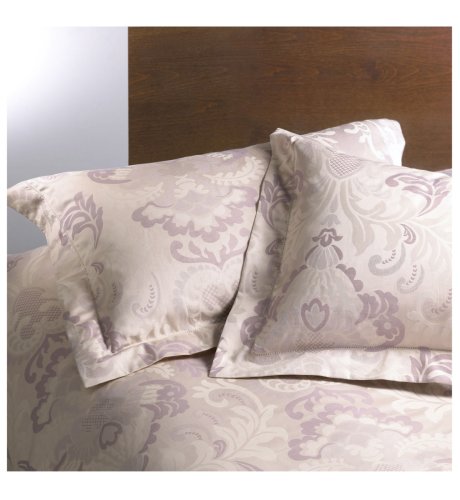 Pure Cotton Lilac Dream Damask Oxford Pillowcase
