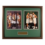 Boston Celtics Big 3 NBA Champions Old and New Framed 8 x 10 Photographs