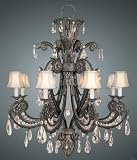 Fine Art Lamps 180540 Oversized 8LT Chandelier Belgian Manoir Traditional Indoor Lighting