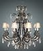 Fine Art Lamps 180540 Oversized 8LT Chandelier Belgian Manoir Traditional Indoor Lighting