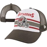 NFL Unisex Adult Tampa Bay Buccaneers Spiral Stripe 940 Cap (Brown, One Size Fits All)