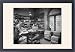 Framed Prints of Workers in Red Cross book library from Mary Evans