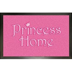 Fussmatte / Schmutzfangmatte, 40 x 60 cm, Princess Home, rosa
