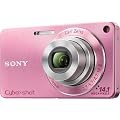 Sony DSCW350P Cyber-shot Digital Camera - Pink (14.1 MP, 4x Optical Zoom) 2.7 inch LCD