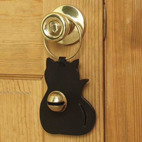 Pet Studio Leather Cat Door Bell