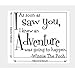 MZY LLC (TM) As soon as I saw you I knew an adventure was going to happen Winnie the Pooh - Removeable Wall Decal Sticker Art Vinyl