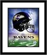 Baltimore Ravens NFL Framed 8x10 Photograph Team Logo and Football Helmet Collage
