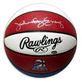 Julius Erving Autographed Rawlings ABA Basketball