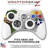 WWII Bomber War Plane Skin by WraptorSkinz TM fits XBOX 360 Wireless Controller (CONTROLLER NOT INCL