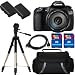 Canon EOS 60D 18 MP CMOS Digital SLR Camera with 3.0-Inch LCD and EF-S 18-200mmf/3.5-5.6 IS Standard Zoom Lens + Canon LP-E6 Equivalent Replacement Battery (2Pcs) + 16GB SDHC Memory (2Pcs)+ Deluxe Case + Aluminum Tripod + HDMI Cable