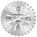 Freud TK004 5-3/8 inch 30 Tooth ATB Trim Saw Blade with 10mm Arbor