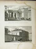 1829 BANK FRANCE COURT YARD CHAMBER DEPUTIES BYRNE