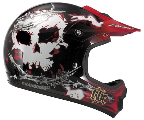 KBC DRT-X Offroad Zombie 2 Youth Motorcycle Helmet Multi L