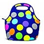 BUILT Neoprene Gourmet Getaway Tote, Scatter Dot