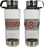 Ohio State Buckeyes Water Bottle: 24oz Polycarb Water Bottle