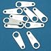 10 Sterling Silver Chain Tags For Jewelry Clasps 9mm
