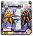 Marvel Legends Face Off Series 2 Action Figure Twin Pack Wolverine vs. Sabretooth Yel...