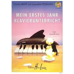 LEMOINE HERVE C./ POUILLARD J. - MEIN ERSTES JAHR KLAVIERUNTER - PIANO