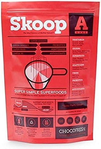 Skoop A-Game Chocofresh - Organic - No GMOs - Gluten Free