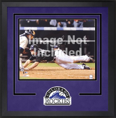 Buy Colorado Rockies Deluxe 16x20 Horizontal Photograph Frame by Mounted Memories