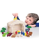 Wood Nativity Block Set