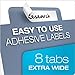 Cardinal 11x17 Inch Poly Dividers, 8-Tab, Multi-Color, (84251)