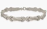 White Gold Designer Ladies Bracelet