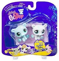 Littlest Pet Shop Cuddliest Polar Bears #646, #647