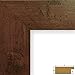 Craig Frames FM74DKW 11 by 14-Inch Rustic Photo Frame, Smooth Grain Finish, 2-Inch Wide, Dark Brown