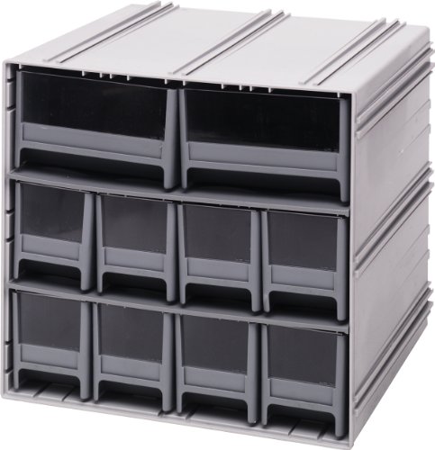 Storage Cabinet Interlocking Gray 11 x 11 x 11 with 8 IDR202 and 2 IDR204 GRAY Drawers Quantum 51qCTQ5pm%2BL Storage Cabinet Interlocking Gray 11 x 11 x 11 with 8 IDR202 and 2 IDR204 GRAY Drawers Quantum