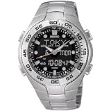 SEIKO Mens World Time Digital Alarm Chronograph Watch with Black Dial. Model: WF-SNJ013 by Seiko