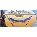 High-Grade Foldable Hammock (Blue) Folding Hammock with Carrying Bag