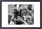 Framed Print of Diana, Princess of Wales - St. Columb, Cornwall