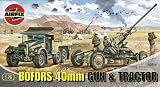 51qCVgbhunL. SL160  Airfix A02314 1:76 Scale Bofors 40MM Gun and Tractor Military Vehicles Classic Kit Series 2