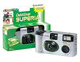 Electronics : Fuji Superia Quicksnap Flash Single-Use Camera 27exp