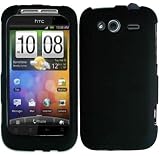 Black Hard Case Cover for T-Mobile HTC Wildfire S Marvel