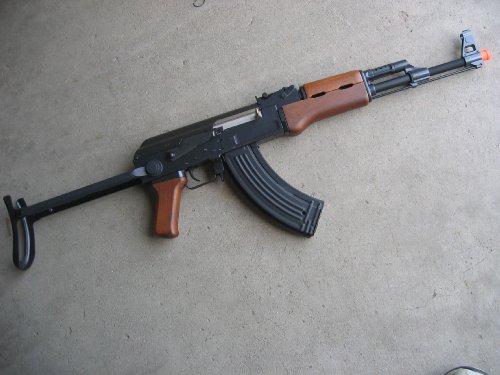 DE AK-47S Metal Electric Airsoft Assualt Rifle Gun 425 FPS