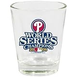 Philadelphia Phillies 2008 World Series Champions 2oz. Clear Shot Glass